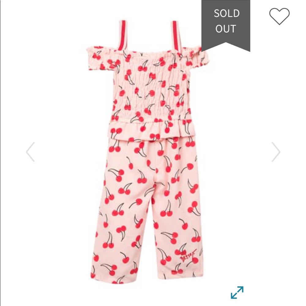 Betsey Johnson cherry jumpsuit 🍒